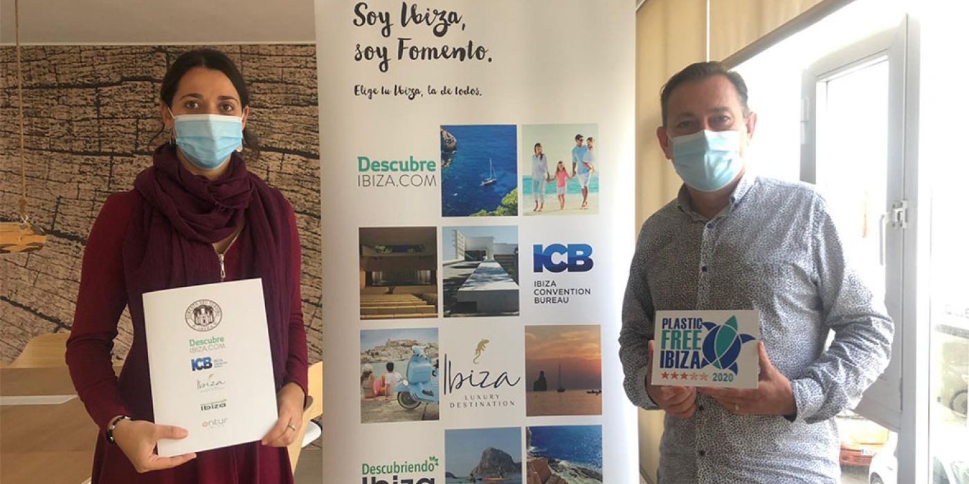 Fomento del Turismo de Ibiza consigue la certificación de Plastic Free